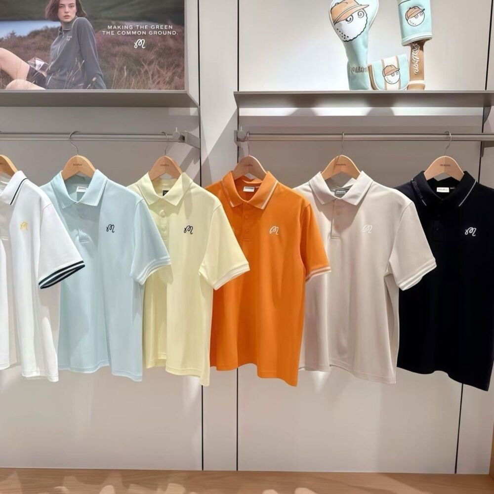 Malbon Men's 2026 New Short Sleeve Polo Shirts Casual Sport Golf Apparel